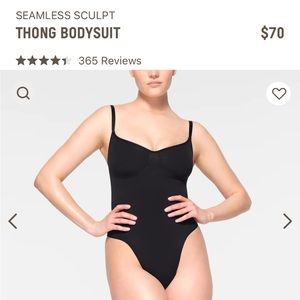 Skims Seamless Sculpt Thong Bodysuit